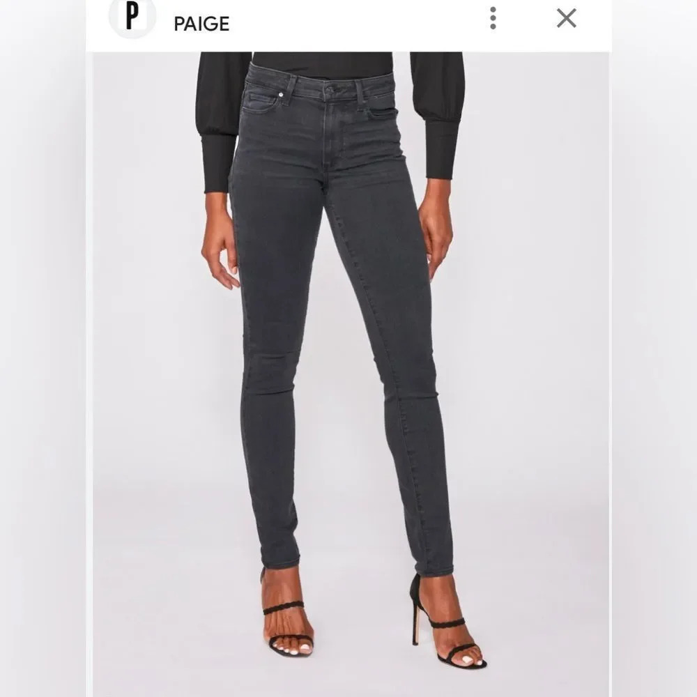 Paige Jeans Black Verdugo Ankle Size 29‎